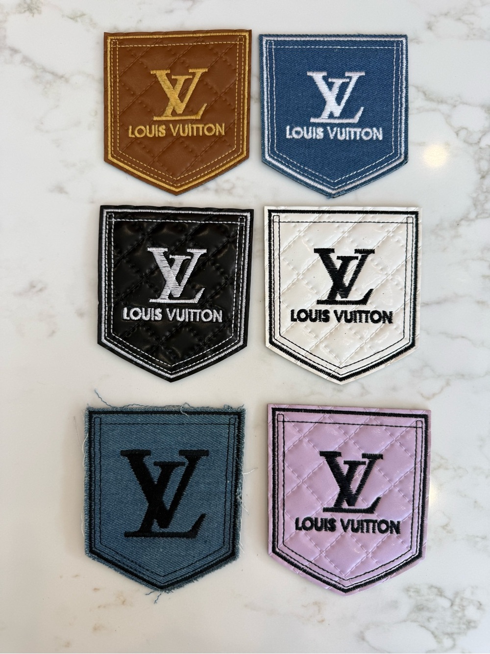 Hand Crafted Gorgeous Pocket Style Iron On Patches